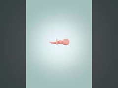 ملعقة بيئية ذات مقبض قصير ومنافش ملعقة سليكونية للأطفال للطعام 48 غرام