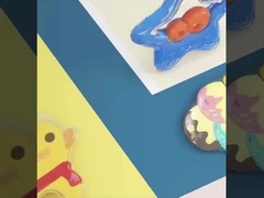 السيليكون بالجملة أسنان الطفل البطريق الكوالا 29 غرام يدويا