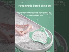 JOURJOY Elephant كرتونية لون أخضر لحافظة مصاصة للاستخدام في النهار الحجم 7 * 7 * 7 سم الوزن 13 غراما