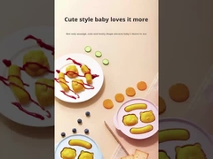 طبق ووعاء طفل غير جنسية خالي من الفثلات يجب أن يكون له وقت التغذية